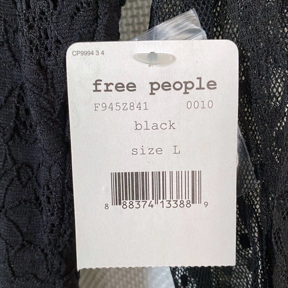 Free People “Karlton” Lace Cut Out Dress in Black - Picture 2 of 7